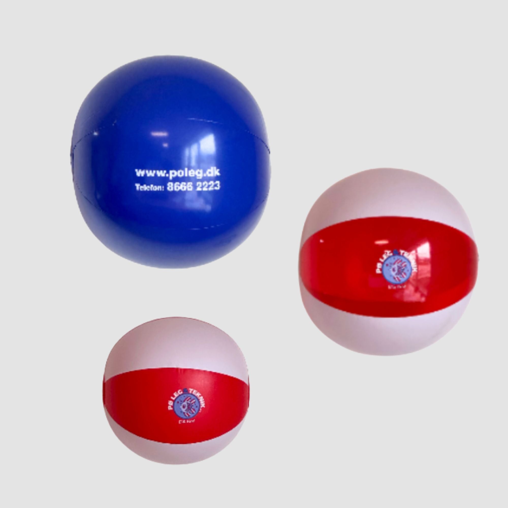 Badebolde med eget logo
