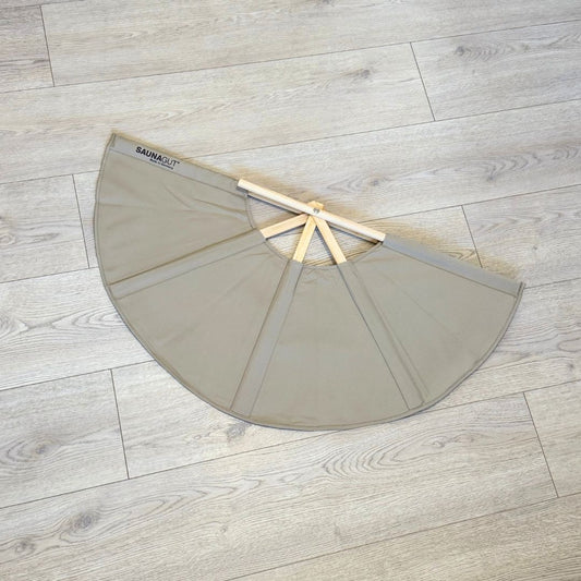 SAUNAGUT vifte i sandfarvet - lille størrelse