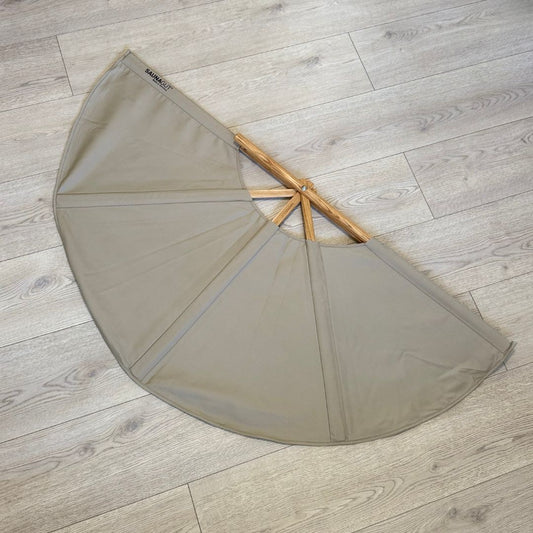 SAUNAGUT vifte i sandfarvet- stor