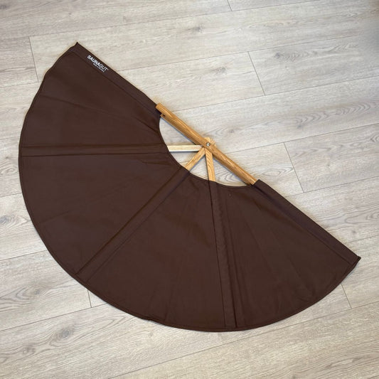 SAUNAGUT vifte i mørkebrun- stor