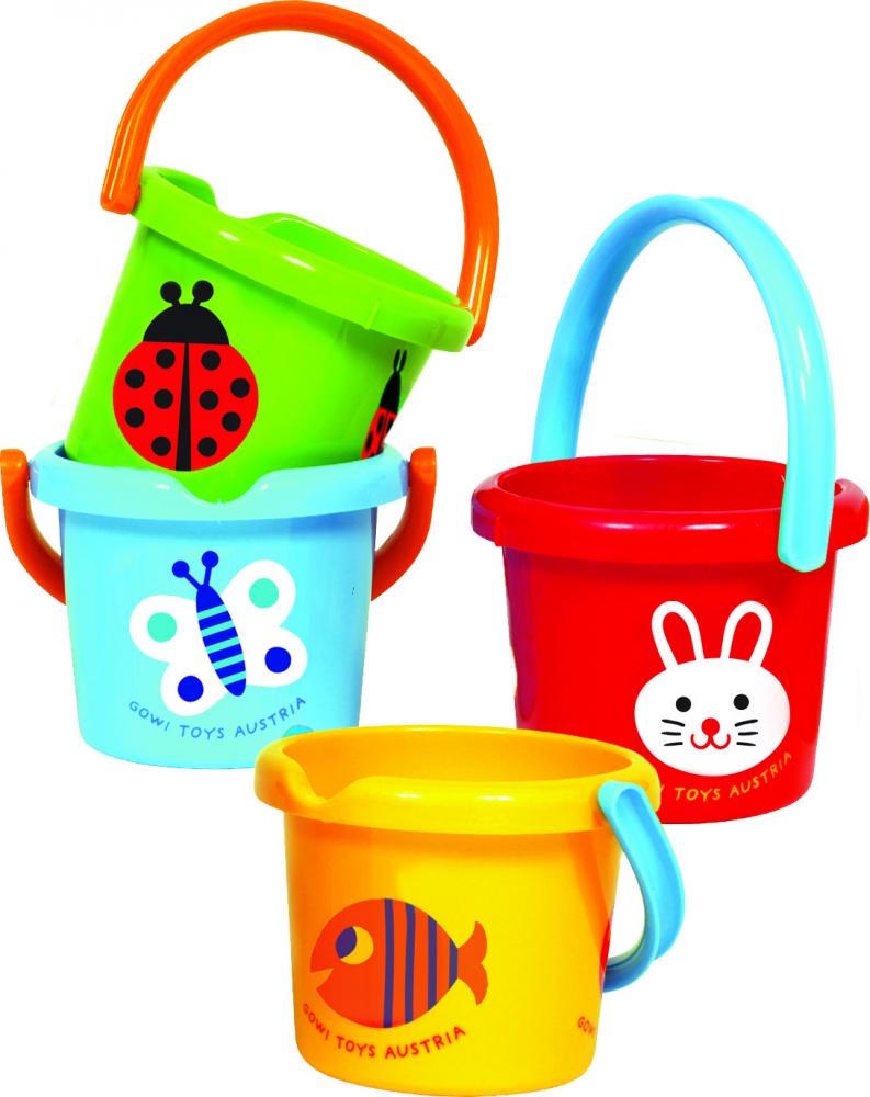 Spand med motiver 14 cm.