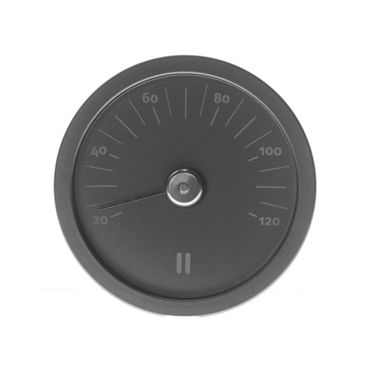 Rento sauna termometer - sort aluminium