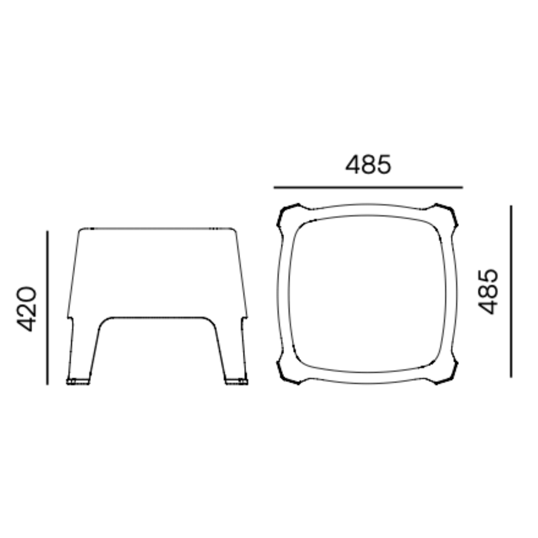 Milane sidebord