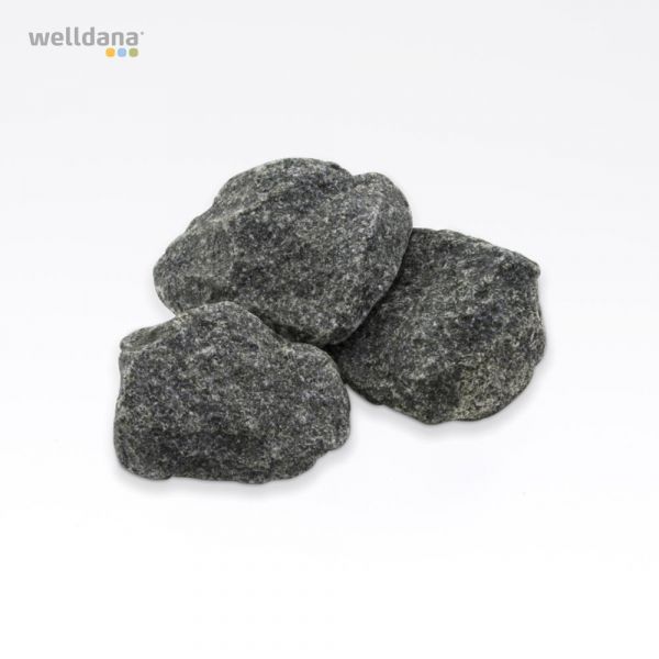 Saunasten 20 kg. Ø 10-15 cm.