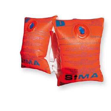Oppustelige armvinger fra Sima